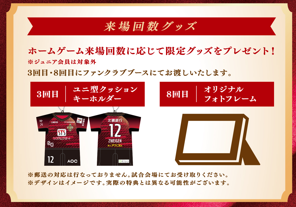 来場回数でプレゼント