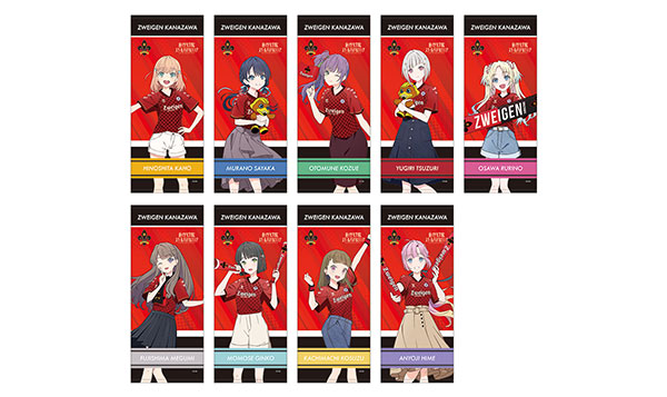 蓮ノ空女学院スクールアイドルクラブ×ツエーゲン金沢コラボ フェイスタオル(全9種)