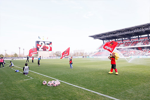 13:45 選手紹介・試合前セレモニー
