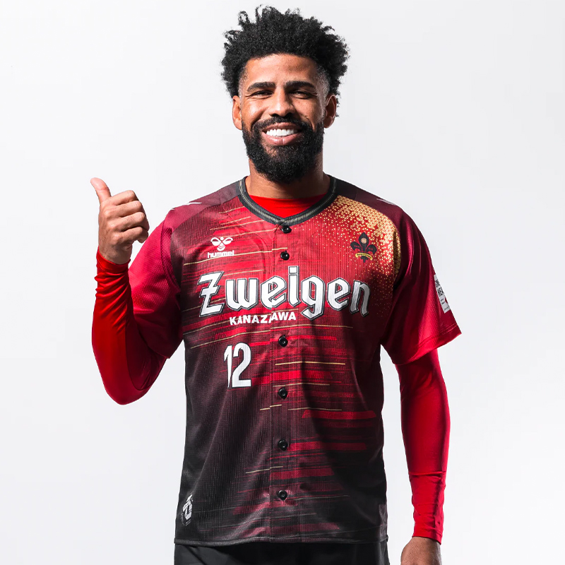 hummelコラボベースボールシャツ